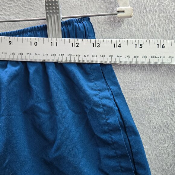 Gymshark Women Activewear Shorts Small Blue Logo Athletic Gym Workout - Picture 2 of 7